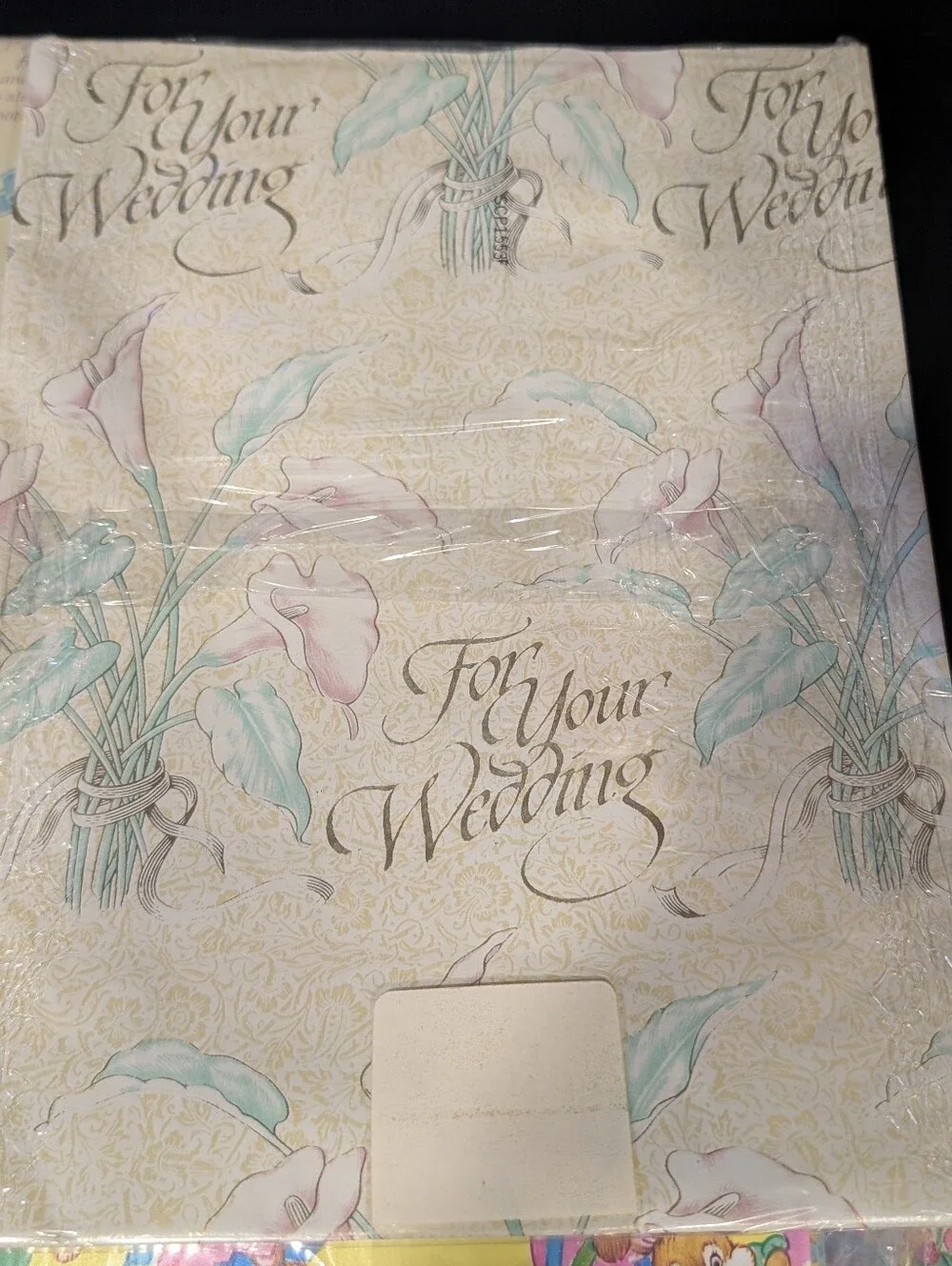 Large Lot Vtg Easter & Wedding American Greetings  Wrapping Paper Tissue & Boxes